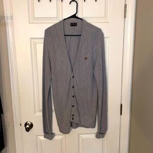 Jack Nicklaus Men’s Gray Cardigan Golden Bear Sz XL